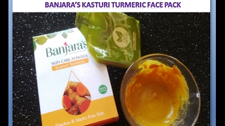 Haldi Face Pack at Home Kasturi Turmeric Face PackStay Beautiful with Anky [upl. by Nadnerb757]