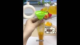 DIY Ice Pop Bags – Make Your Own Popsicles at Home shorts [upl. by Nivan]