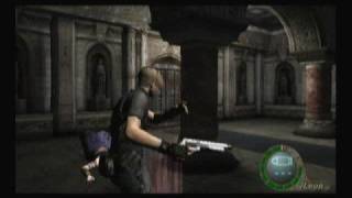 Resident Evil 4  Handcannon Only Run Chapter 41d [upl. by Edwyna188]