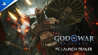 God of War Ragnarök  Launch Trailer  PC Games [upl. by Helli]