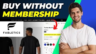 How To Buy On Fabletics Without Membership Easy Guide [upl. by Blumenthal]