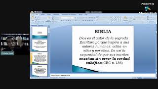 BIBLIA  Clase 04  La Verdad de la Biblia y la Correcta Interpretación 11022021 [upl. by Trainer596]