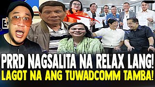 NAG SALITA NA SI PRRD SA QUADCOMM TAMB4 MARCOS JR KAY VP SARA AT ATTY LOPEZ [upl. by Ailhat]