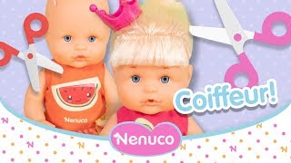 Nenuco Soft chez le coiffeur découvre le salon de coiffure  ✂️ [upl. by Eillime345]