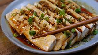 Easy way to steamed tofu  steamed tofu is better than fried [upl. by Lilla]