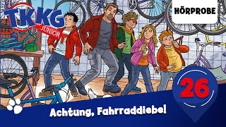 TKKG Junior Folge 26 Achtung Fahrraddieb  Hörprobe zum Hörspiel [upl. by Honoria]