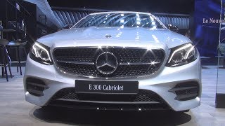 MercedesBenz E 300 Cabriolet 2019 Exterior and Interior [upl. by Campney364]