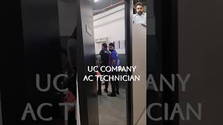 AC technician practical ya FIR ITI  UC [upl. by Ayrb875]