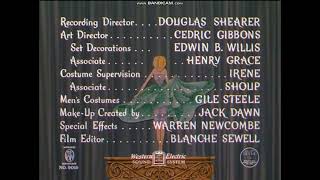 Du Barry Was a Lady 1943 title sequence [upl. by Airda460]