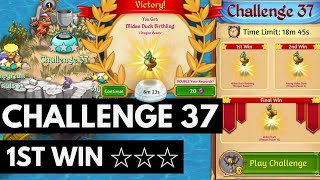 Merge Dragons Challenge 37 • 6m 23s 1st Win ☆☆☆ [upl. by Sanferd]