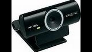 Creative HD 720p webcam review [upl. by Dnomsaj]