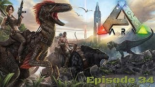 Sarcosuchus vs megalodon Alpha  Ark Survival Evolved 34 [upl. by Kit368]