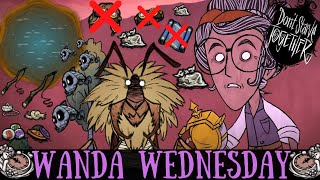 Wanda Wednesday  Fishing Fiasco amp Ruining Antlion Dont Starve Together [upl. by Akerdnuhs]