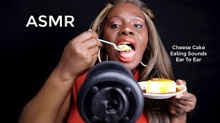 Trying Cheese Cake ASMR Eating Putting You To Sleep [upl. by Luzader83]