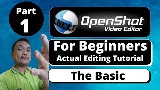 How To Edit Videos Using OpenShot Video Editor  Part 1 The Basic [upl. by Andy66]