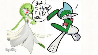 Gardevoir x Gallade mini animation [upl. by Hgielra]