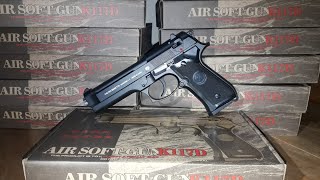 K117d  Spring Type  Airsoft Pistol  Full Metal [upl. by Anastasie]