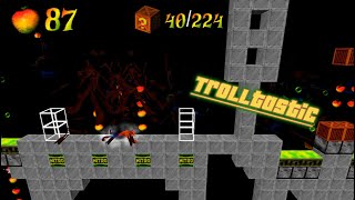 Crash Bandicoot Back In Time Fan Game Trolltastic [upl. by Paterson21]