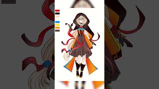 Children Record  Vocaloid Song Inspired Character Design no22 art vocaloid characterdesign [upl. by Eislek]