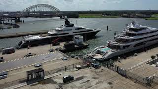 Superyachts at Oceanco Alblasserdam  The Netherlands [upl. by Stahl]