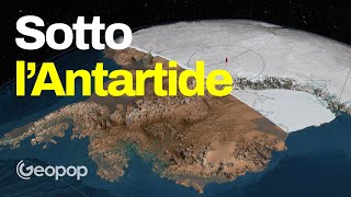 Sotto lAntartide come sarebbe il continente senza la calotta di ghiaccio E come si è formato [upl. by Cutcliffe]