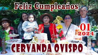 🎂🎁Feliz Cumpleaños Cervanda Ovispo DvD 01 [upl. by Aillicsirp]