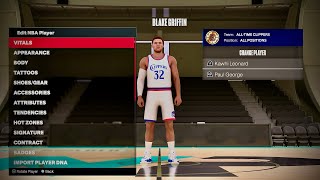 Blake Griffin Face Creation 2K24 [upl. by Remled]