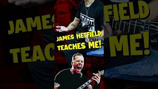 James Hetfield Teaches Me How To Play quotEnter Sandmanquot [upl. by Boykins557]