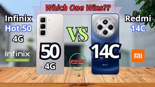 Infinix Hot 50 4G vs Redmi 14C Redmi 14C vs Infinix Hot 50 4G Infinix Hot 50 4G Redmi 14C [upl. by Benjamen]