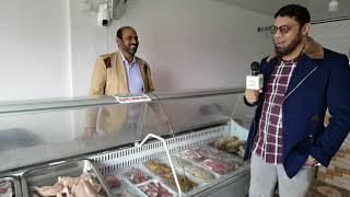 Meat shop business gosht ka karoobar  how to open meat shop  buzi tv [upl. by Ecnarual518]