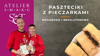 Paszteciki z pieczarkami  wegańskie i bezglutenowe  Atelier Smaku 367 [upl. by Seidler]