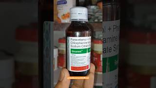 Sinarest syrup  best anti cold syrup  बुखार सर्दी जुखाम के लिए बेस्ट सिरप  paracetamol [upl. by Odilo]