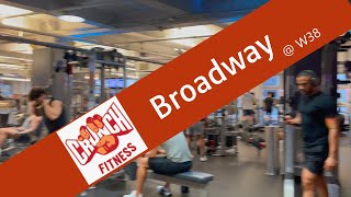 Crunch Fitness Broadway at W38  Background Music w tempo upbeat  Locker Room amp Healthcare [upl. by Ahseinad224]