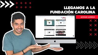 Llegamos a la Fundación Carolina  Omar Llerena [upl. by Erastes]