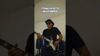 Stranglehold improvTed Nugent americanmusician leftyguitar coversong guitarist guitarcover [upl. by Wernda709]