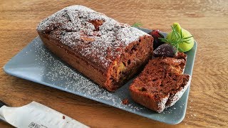 Plumcake al Cioccolato Fichi e profumo di Rosmarino [upl. by Cowles497]