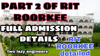 My first day in rit roorkee  roorkee institute of technology  campus review [upl. by Haisi]