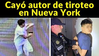 Adolescente venezolano llora tras ser detenido por tiroteo en Times Square Nueva York [upl. by Sperling]