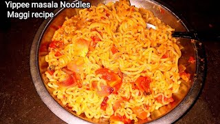 Yippee Noodles Recipe At Home  Veg Yippee Masala Noodles RecipeYippee Maggi Recipe  Yippee Recipe [upl. by Navert437]