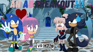 AN AU FREAKOUT Sailor Peace amp Chilled Meet AU Alex amp Dimensional JulieSu  VRChat [upl. by Siuol]