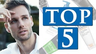 Best FACE WASH for men with OILY SKIN  TOP 5 CLEANSERS [upl. by Yrmac]