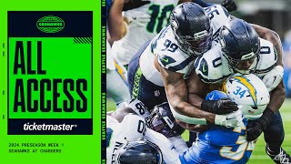 2024 Seahawks All Access  Preseason Week 1 at LA Chargers [upl. by Atekihs9]