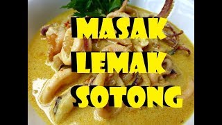 Resepi Mudah Masak Lemak Sotong N9 [upl. by Abdel]