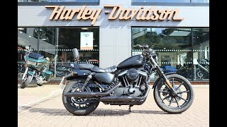 Used 2019 Iron 883 at Guildford HarleyDavidson [upl. by Ardnoik]