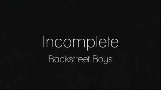 Backstreet Boys  Incomplete lyrics [upl. by Kcirdet]