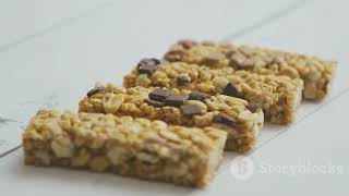 Homemade Granola Bars A Healthy Snack in 7 Easy Steps [upl. by Belle]