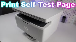 HP LaserJet Pro M28w How to Print Self Test Page in Seconds Easy Guide [upl. by Joly866]