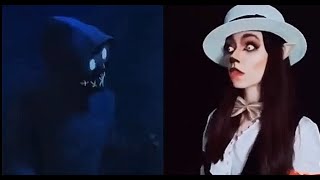 Jack Reaper and sara gabrielle compilation tiktok Shorts cosplay chemion mask viral [upl. by Noslien]