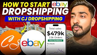 How To Start eBay Dropshipping With CJ Dropshipping  Full Tutorial 2023 [upl. by Durstin]