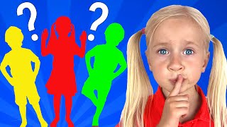 Katya and Dima Hide and Seek  more Kids Songs amp Nursery Rhymes [upl. by Mikiso596]